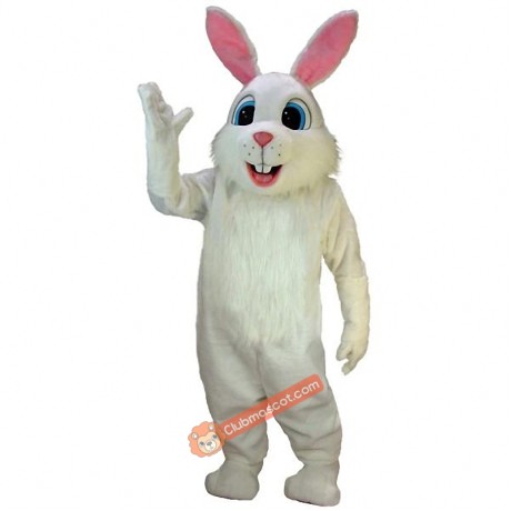 White Rabbit Lightweight Mascot Costume, White Rabbit Costume