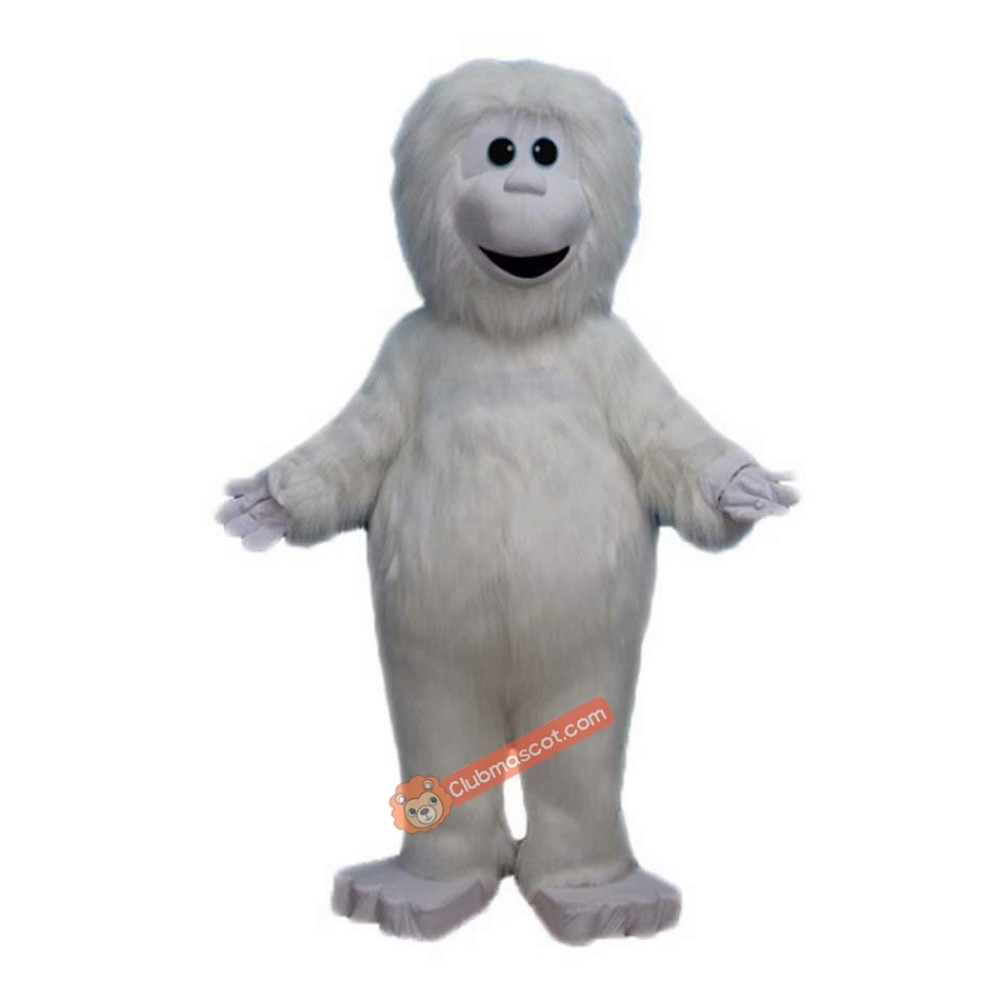 White Snow Strange Cartoon Mascot Costume, White Snow Strange Cartoon Costume