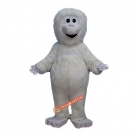 White Snow Strange Cartoon Mascot Costume, White Snow Strange Cartoon Costume