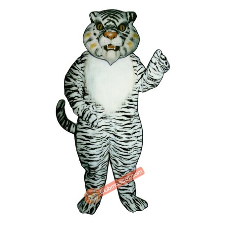 White Tiger Mascot Costume, White Tiger Costume