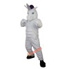 White Unicorn Horse Cartoon Mascot Costume, White Unicorn Horse Cartoon Costume