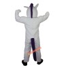 White Unicorn Horse Cartoon Mascot Costume, White Unicorn Horse Cartoon Costume