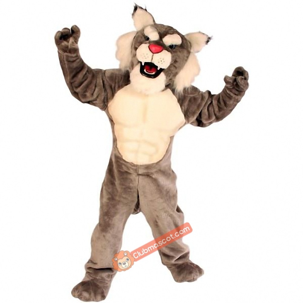 Wildcat Power Cat Mascot Costume, Wildcat Power Cat Costume