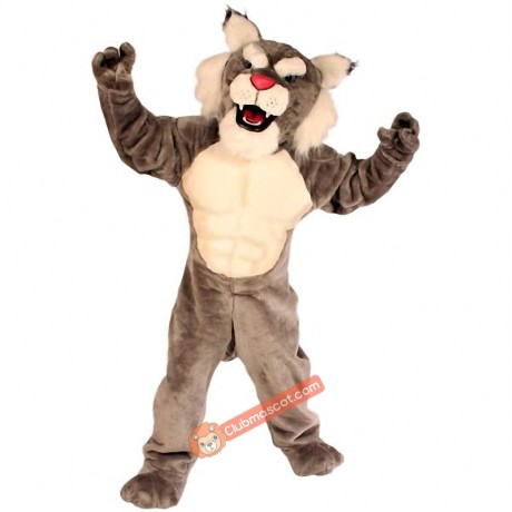 Wildcat Power Cat Mascot Costume, Wildcat Power Cat Costume