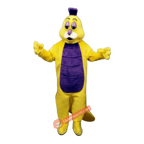 Willy Worm Mascot Costume, Willy Worm Costume