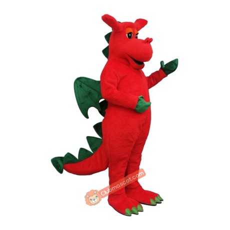 Winged Dragon Mascot Costume, Winged Dragon Costume