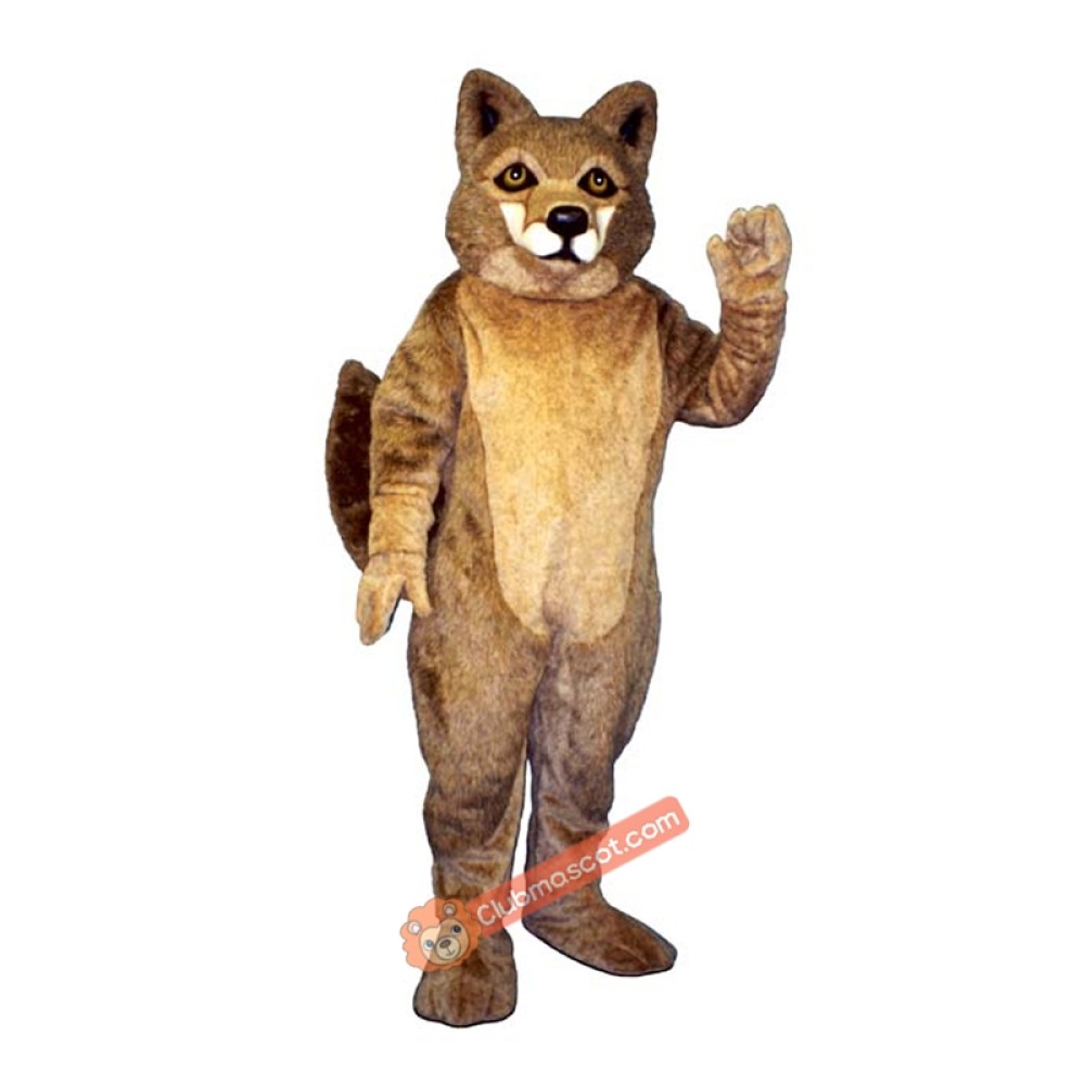 Winston Wolf Mascot Costume, Winston Wolf Costume