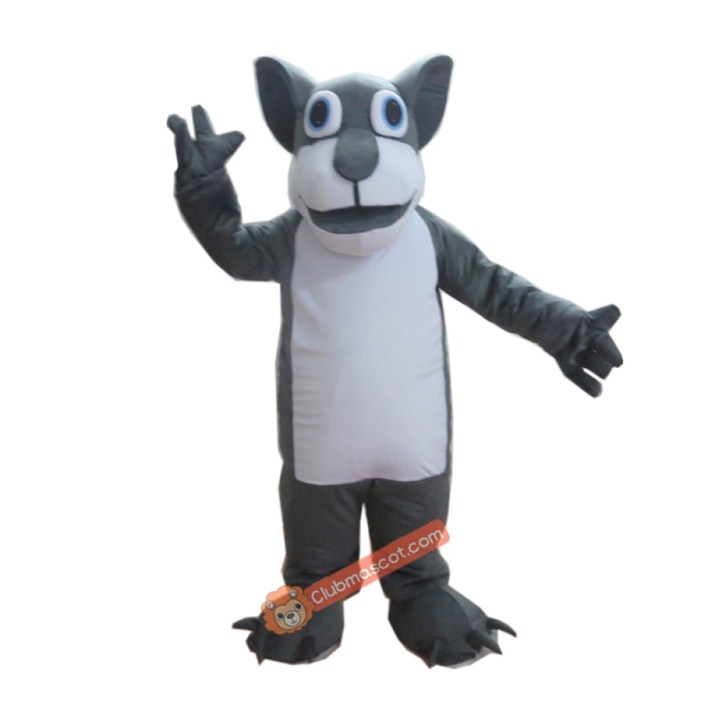 Wolf Dog Mascot Costume, Wolf Dog Costume