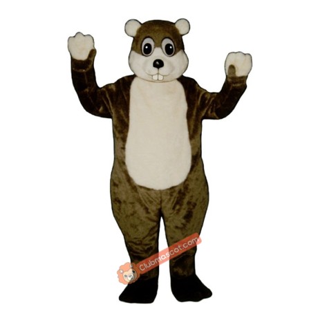 Woodchuck Mascot Costume, Woodchuck Costume