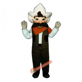 Wrangler Mascot Costume, Wrangler Costume