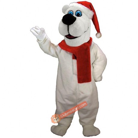 X Mas Bear Lightweight Mascot Costume, X Mas Bear Costume