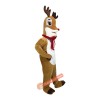 Yellow Brown Elk Deer Cartoon Mascot Costume, Yellow Brown Elk Deer Cartoon Costume