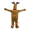 Yellow Brown Elk Deer Cartoon Mascot Costume, Yellow Brown Elk Deer Cartoon Costume