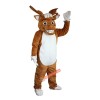 Yellow Brown Elk Moose Wapiti Cartoon Mascot Costume, Yellow Brown Elk Moose Wapiti Cartoon Costume