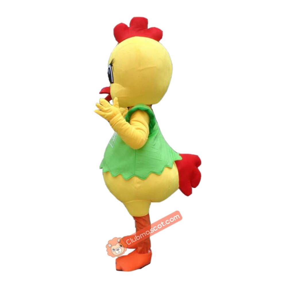 Yellow Chick Custom Mascot Costume, Yellow Chick Custom Costume