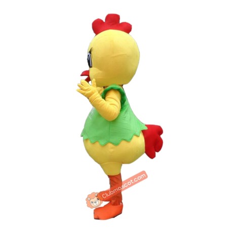 Yellow Chick Custom Mascot Costume, Yellow Chick Custom Costume