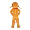 Yellow Dog Cartoon Mascot Costume, Yellow Dog Cartoon Costume