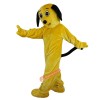 Yellow Dog Cartoon Mascot Costume, Yellow Dog Cartoon Costume