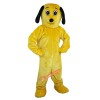 Yellow Dog Cartoon Mascot Costume, Yellow Dog Cartoon Costume