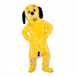 Yellow Dog Mascot Costume, Yellow Dog Costume