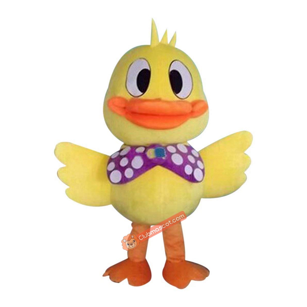 Yellow Duck Cartoon Mascot Costume, Yellow Duck Cartoon Costume