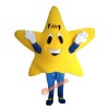 Yellow Five-Pointed Star Mascot Costume, Yellow Five-Pointed Star Costume