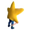 Yellow Five-Pointed Star Mascot Costume, Yellow Five-Pointed Star Costume