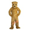 Yellow Groundhog Gophers Cartoon Mascot Costume, Yellow Groundhog Gophers Cartoon Costume