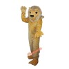 Yellow Lion Cartoon Mascot Costume, Yellow Lion Cartoon Costume