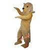 Yellow Lion Cartoon Mascot Costume, Yellow Lion Cartoon Costume