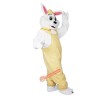 Yellow Rabbit Bunny Hare Cartoon Mascot Costume, Yellow Rabbit Bunny Hare Cartoon Costume