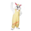 Yellow Rabbit Bunny Hare Cartoon Mascot Costume, Yellow Rabbit Bunny Hare Cartoon Costume