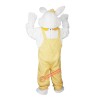 Yellow Rabbit Bunny Hare Cartoon Mascot Costume, Yellow Rabbit Bunny Hare Cartoon Costume