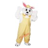 Yellow Rabbit Bunny Hare Cartoon Mascot Costume, Yellow Rabbit Bunny Hare Cartoon Costume