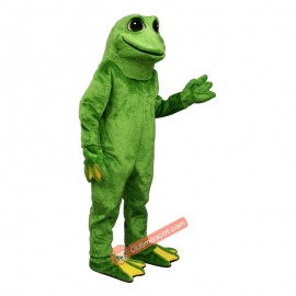 Yellow Toed Frog Mascot Costume, Yellow Toed Frog Costume