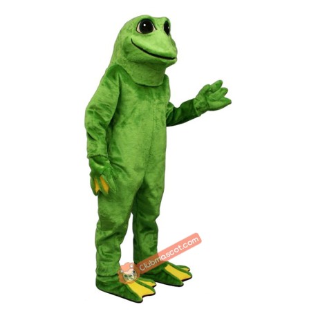 Yellow Toed Frog Mascot Costume, Yellow Toed Frog Costume