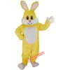 Yellow Toon Rabbit Lightweight Mascot Costume, Yellow Toon Rabbit Costume