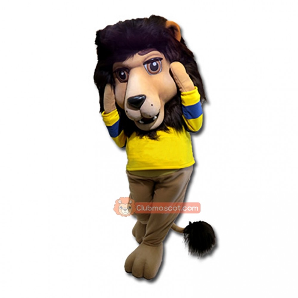 Cute Lion Mascot Costume High Quality