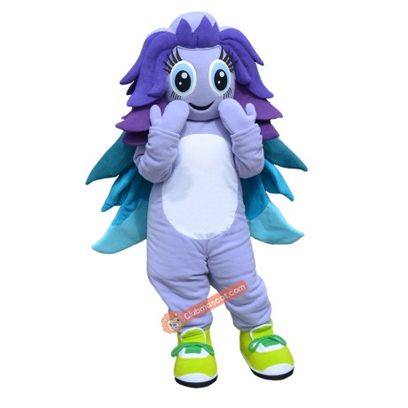 Yunaland Yuna Mascot Costume, Yunaland Yuna Costume