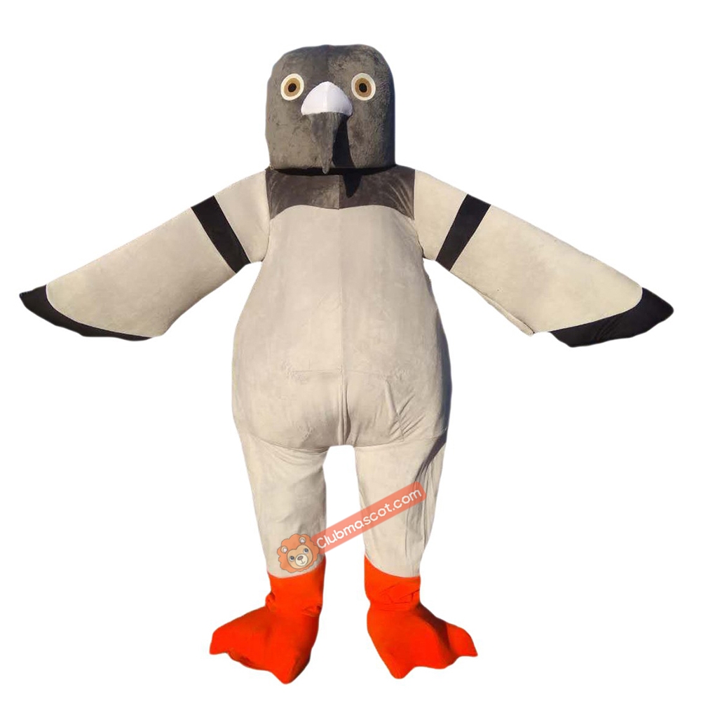 pigeon dove bird of peace Mascot Costume, pigeon dove bird of peace Costume