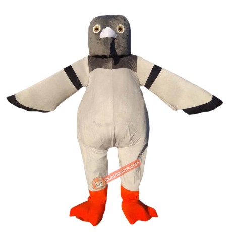 pigeon dove bird of peace Mascot Costume, pigeon dove bird of peace Costume