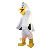 white Pelican Toucan Mascot Costume, white Pelican Toucan Costume